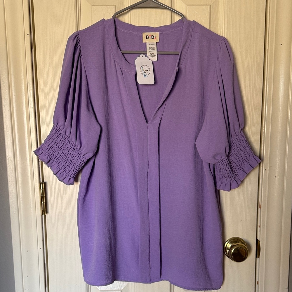 BiBi Women's Lavender Blouse
